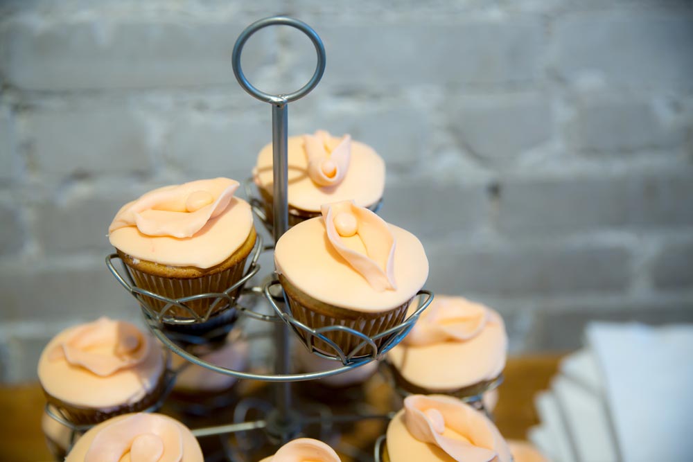 cupcakes at kegels and cocktails event